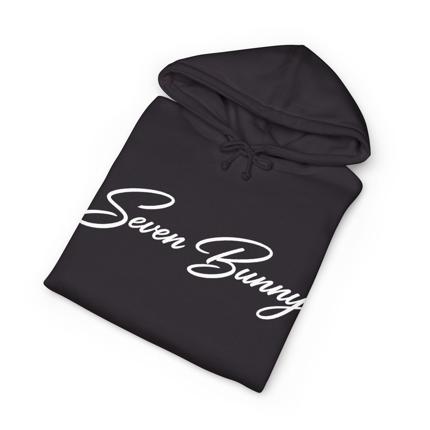 Seven Bunny Signature Hoodie - Black