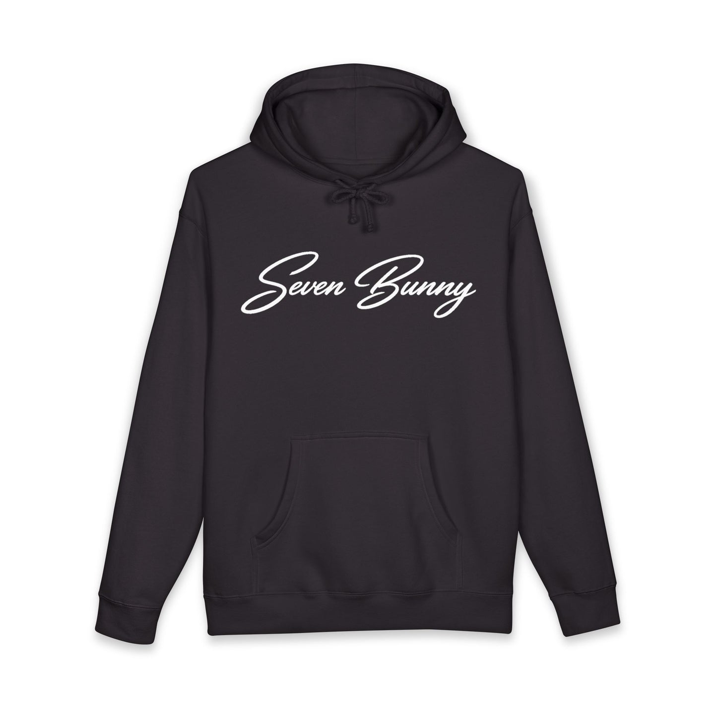 Seven Bunny Signature Hoodie - Black