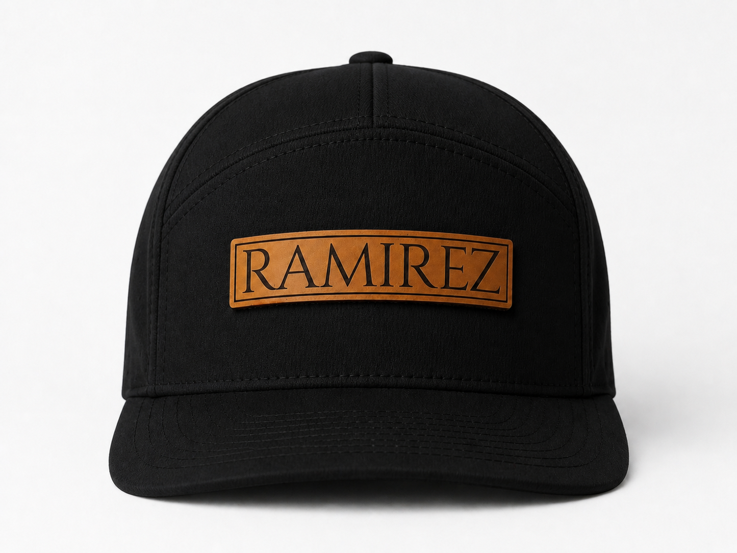 Seven Bunny - 7 Panel Performance Cap (Black)