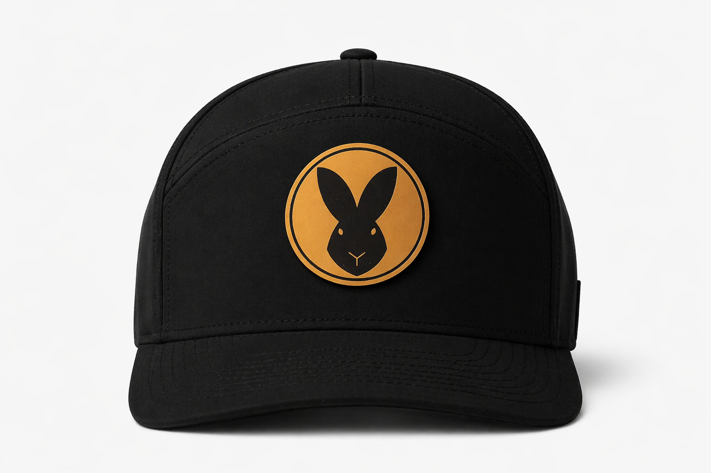 Seven Bunny Signature 7 Panel Cap - Leather Patch