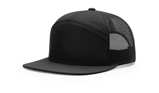 Richardson 168 Hat 7 - Panel Trucker Cap Hi-Pro Adjustable Snapback